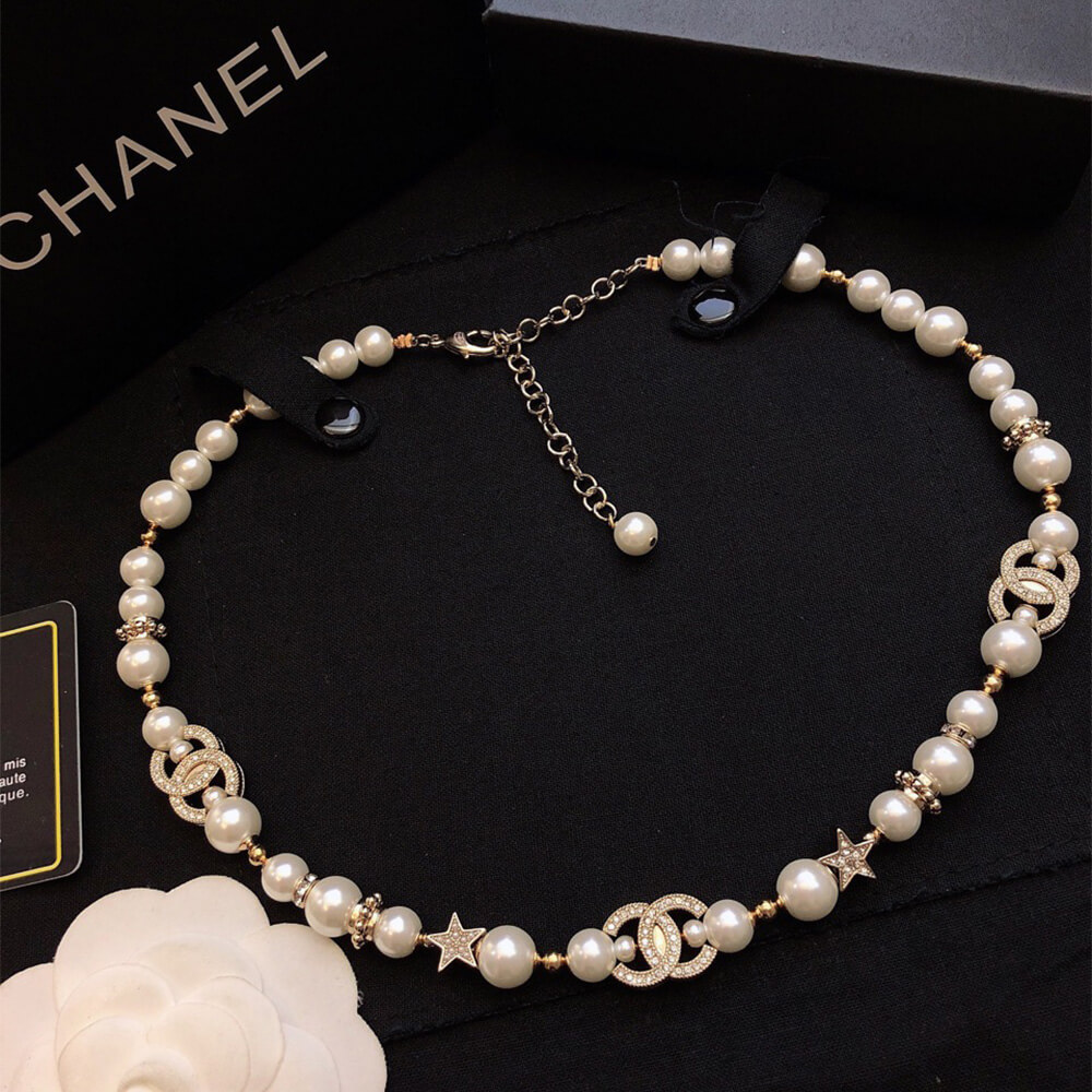 Ch**el PEARL NECKLACE