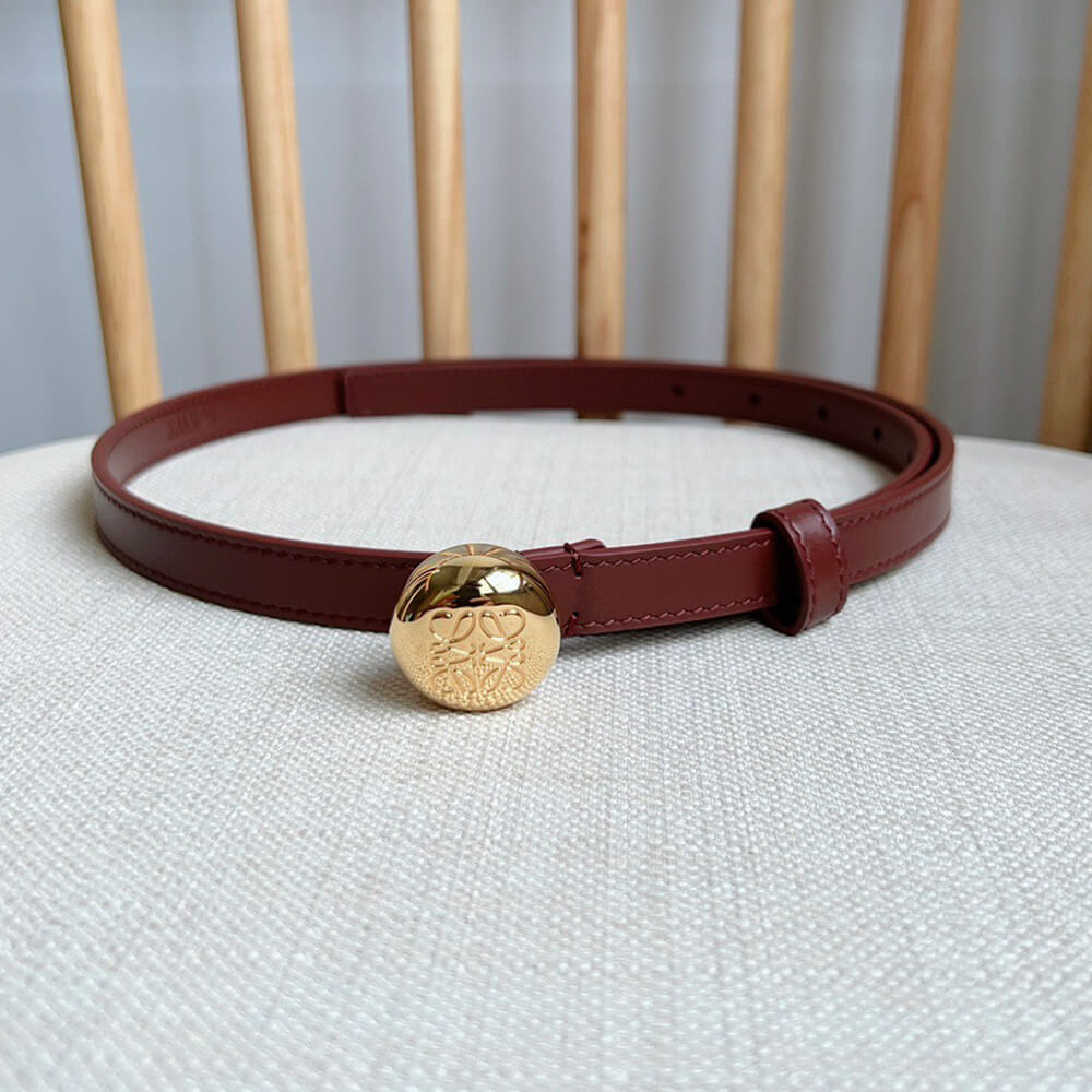 L0ew* belt in smooth calfskin 15mm