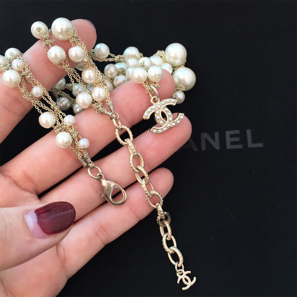 Ch**el PEARL NECKLACE