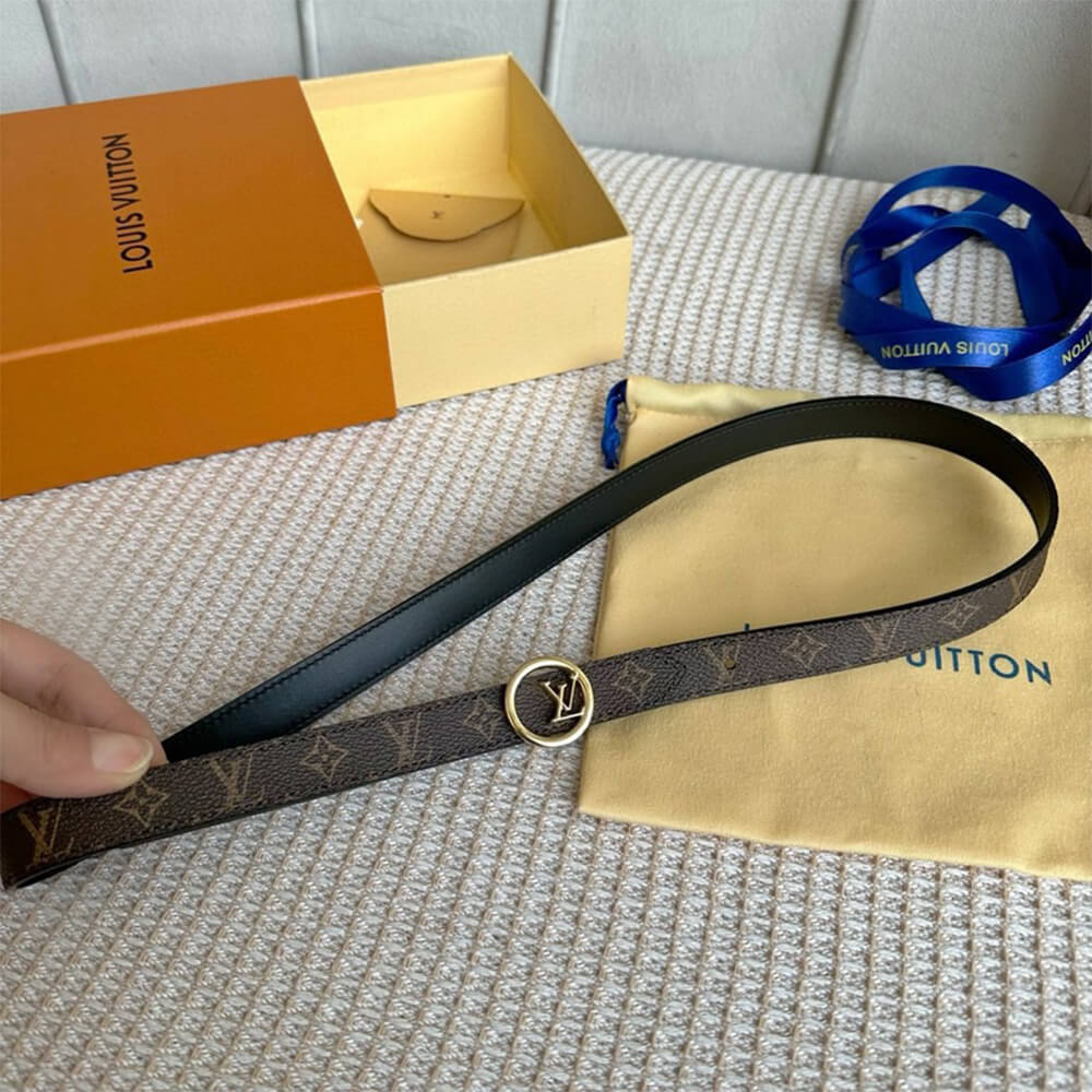 CINTURA LV ECLIPSE 20 MM REVERSIBILE