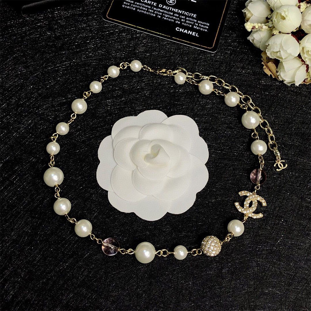 Ch**el Pearl Necklace