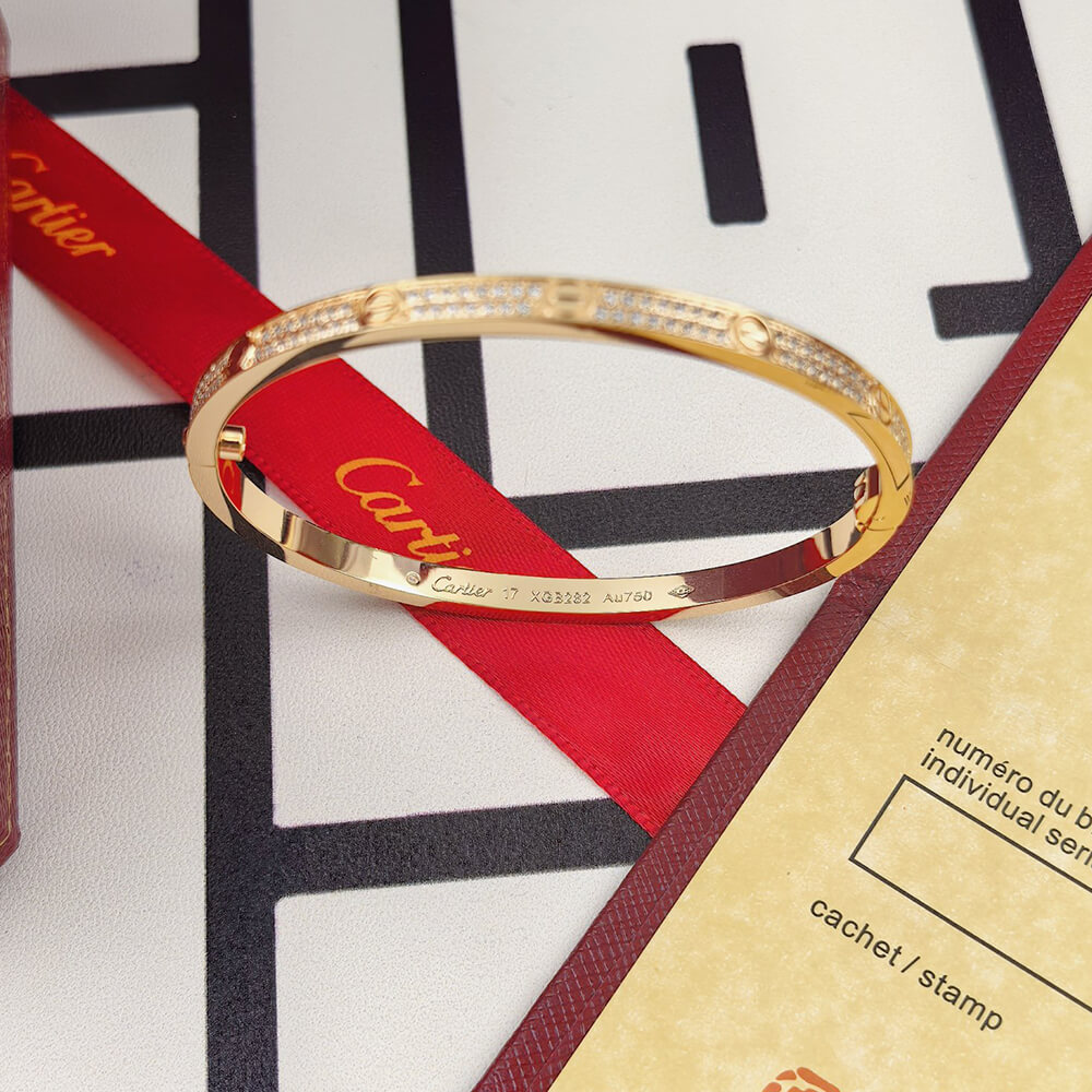 Ca*t1er LOVE bracelet