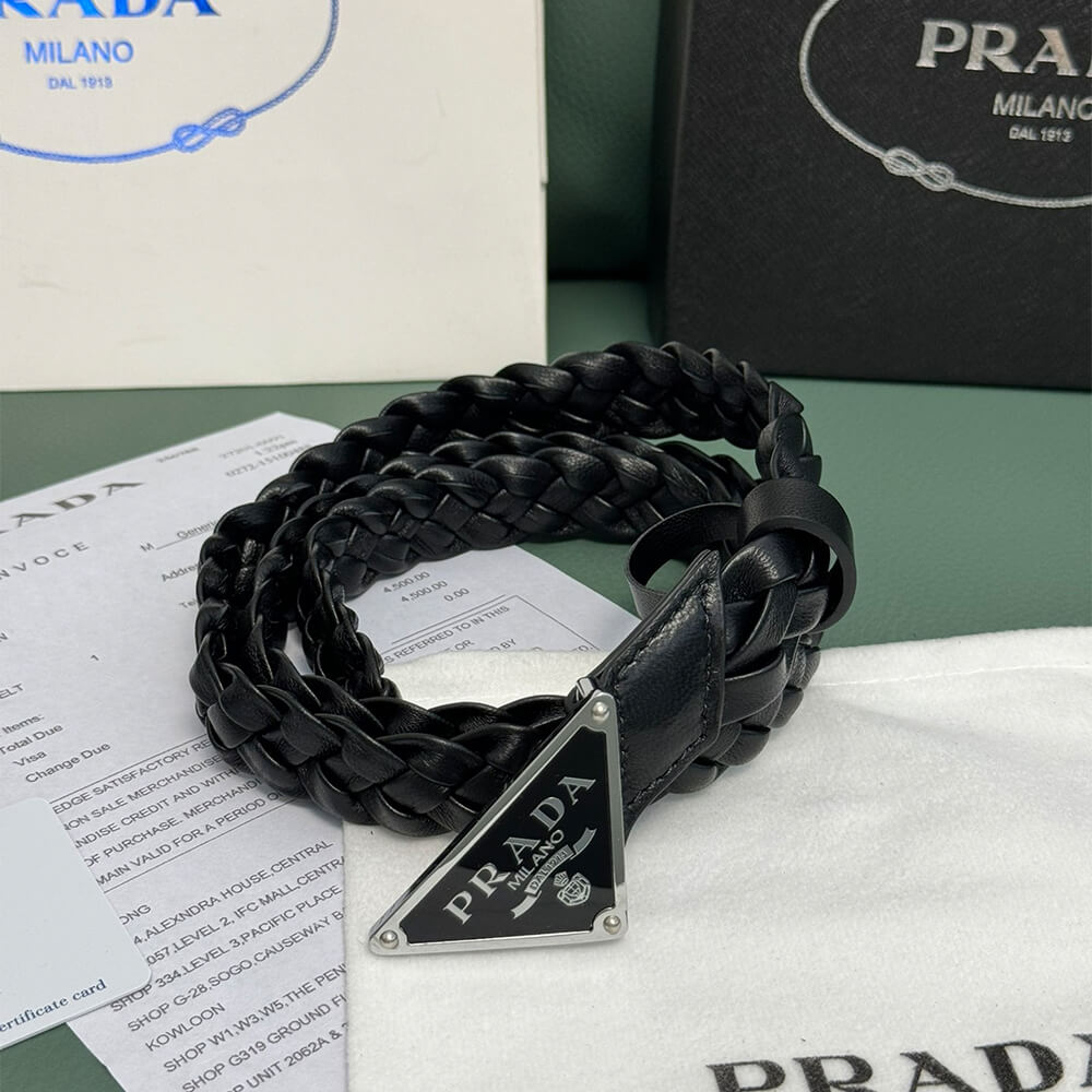 Pra*a Leather belt