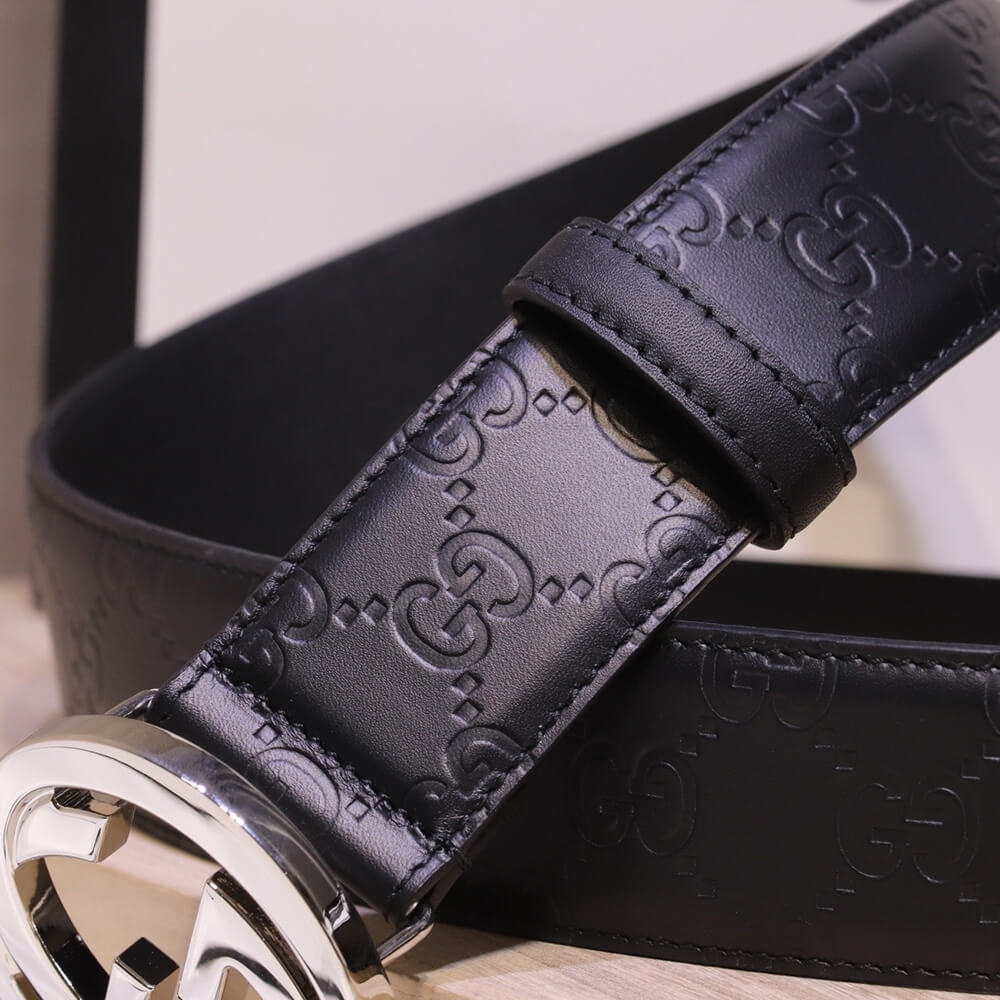 Gvc*1 Belt with Interlocking G buckle