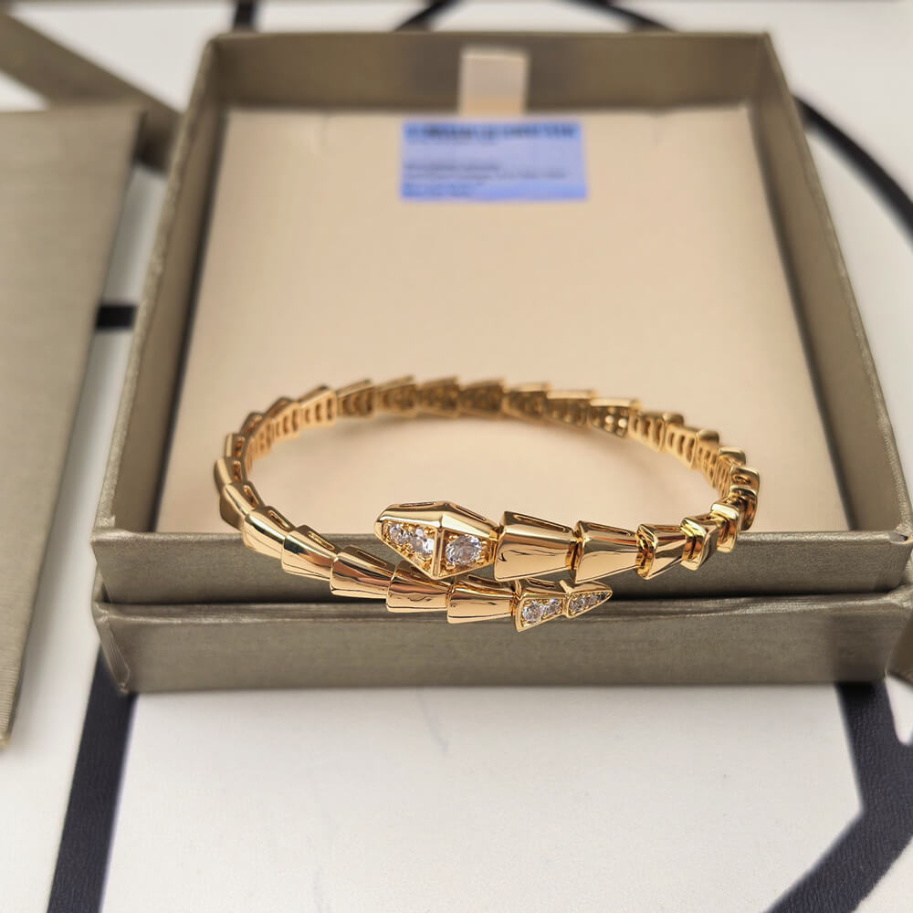 Bv1g*ai Serpenti Viper Bracelet