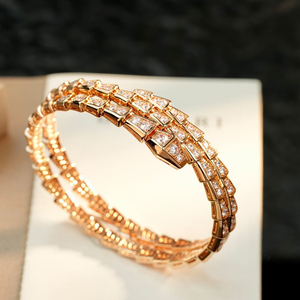 Bv1g*ai Serpenti Viper Bracelet