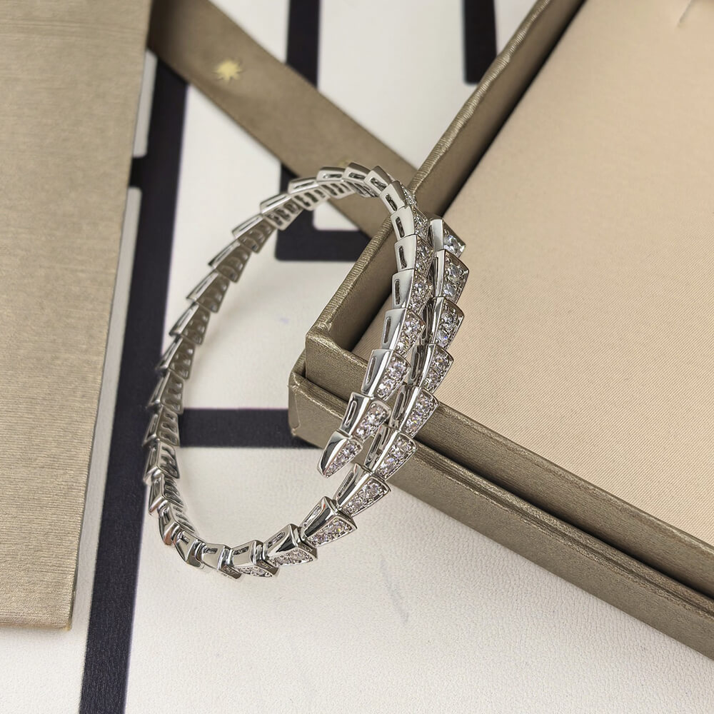 Bv1g*ai Serpenti Viper Bracelet