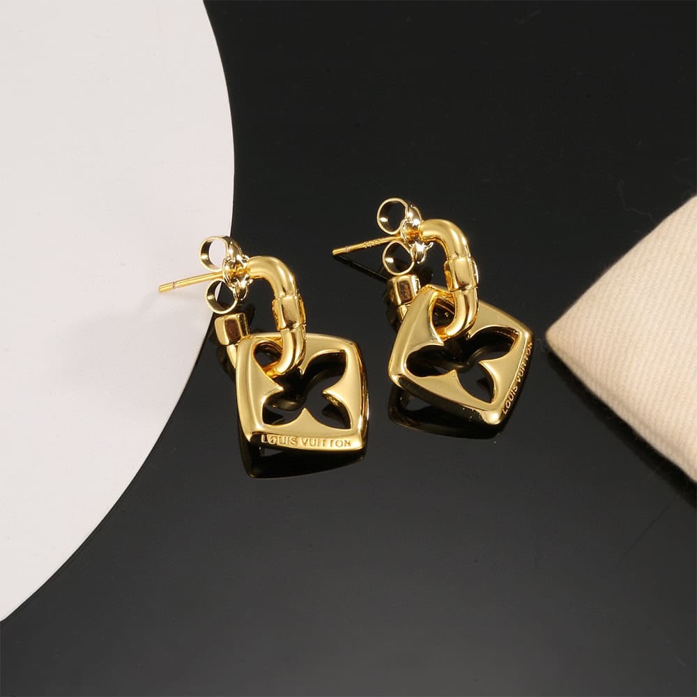 LV PUFFYGRAM EARRINGS