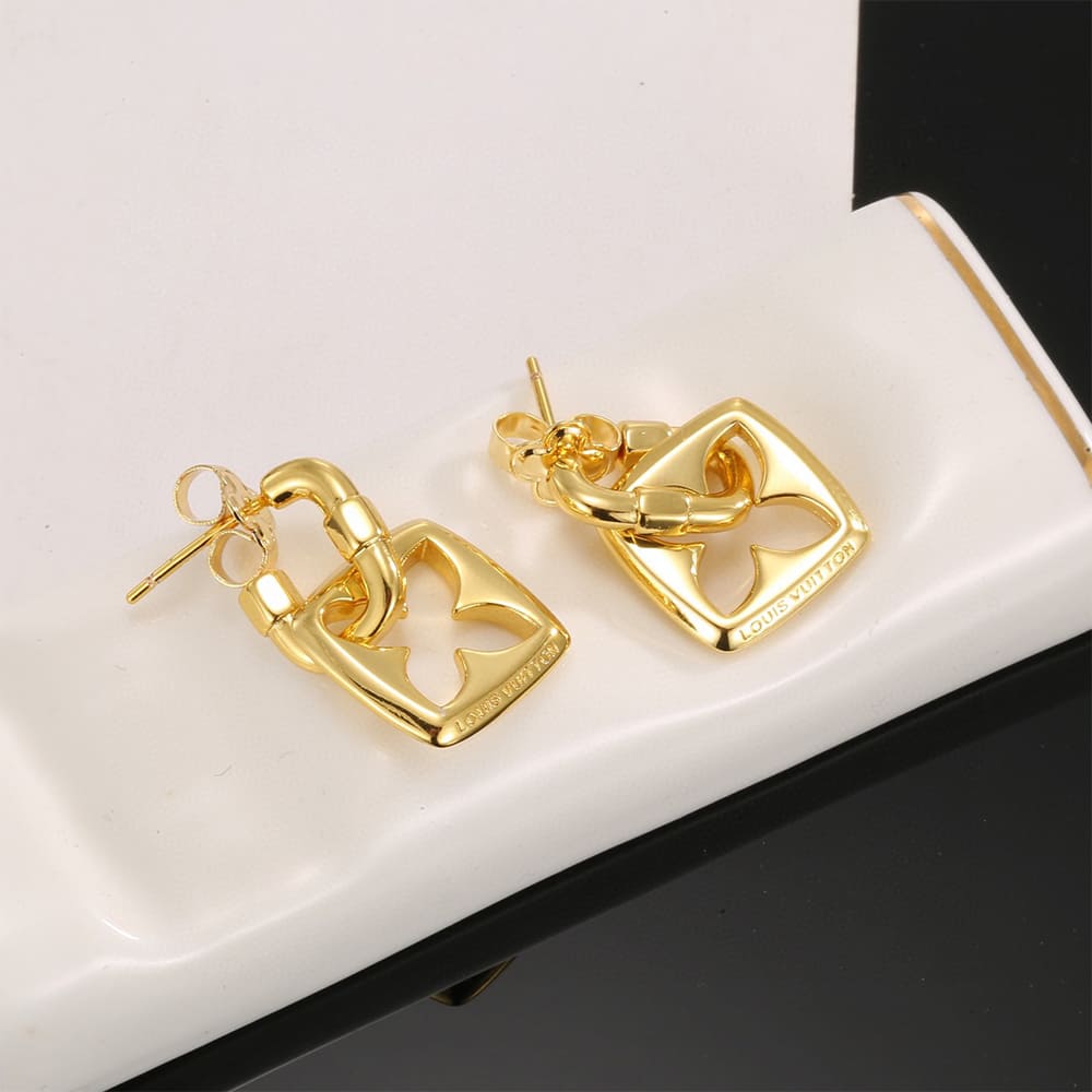LV PUFFYGRAM EARRINGS