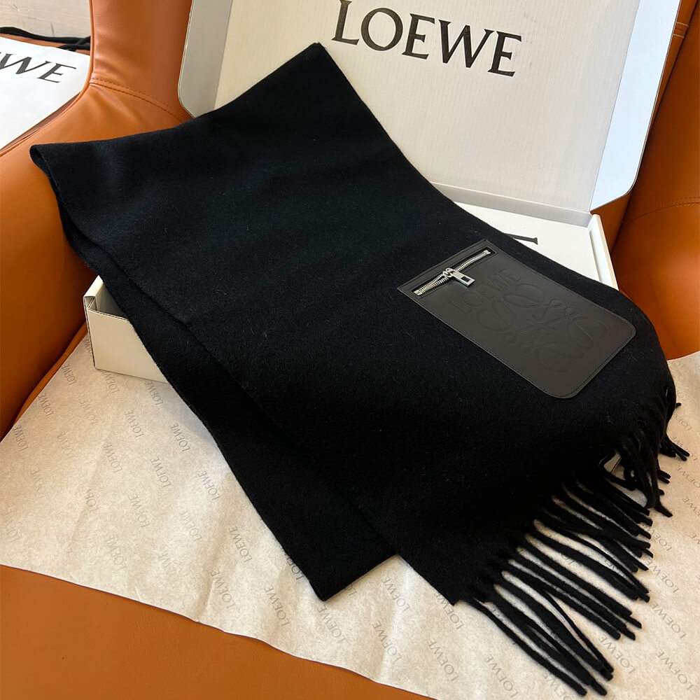 L0ew* Scarf in wool and cashmere