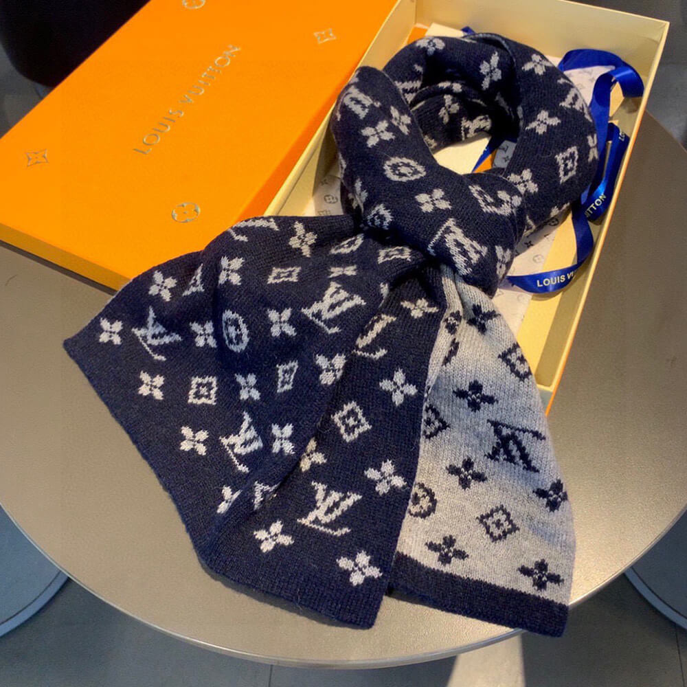 lv monogram De*1m scarf