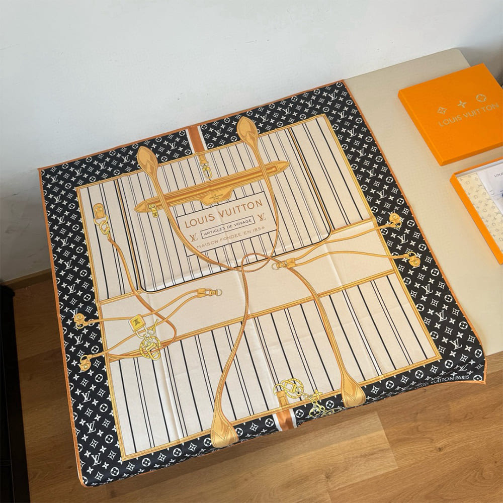 LV My Neverfull Square 90