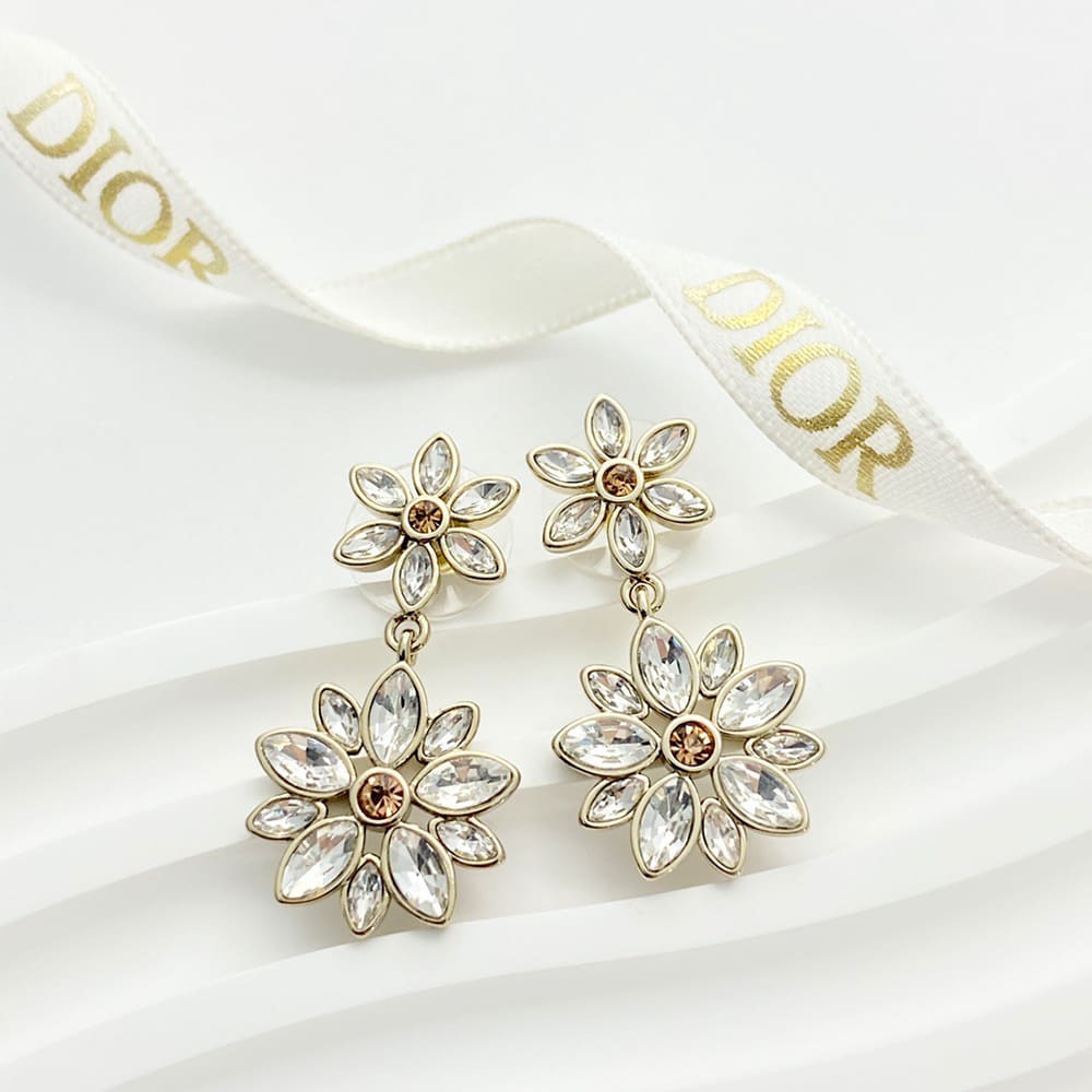 D10r Fleur de Glace earrings