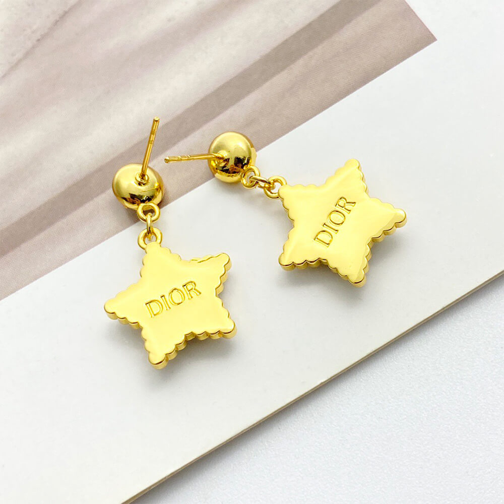 D10r Petit CD Lucky Baroque Earrings