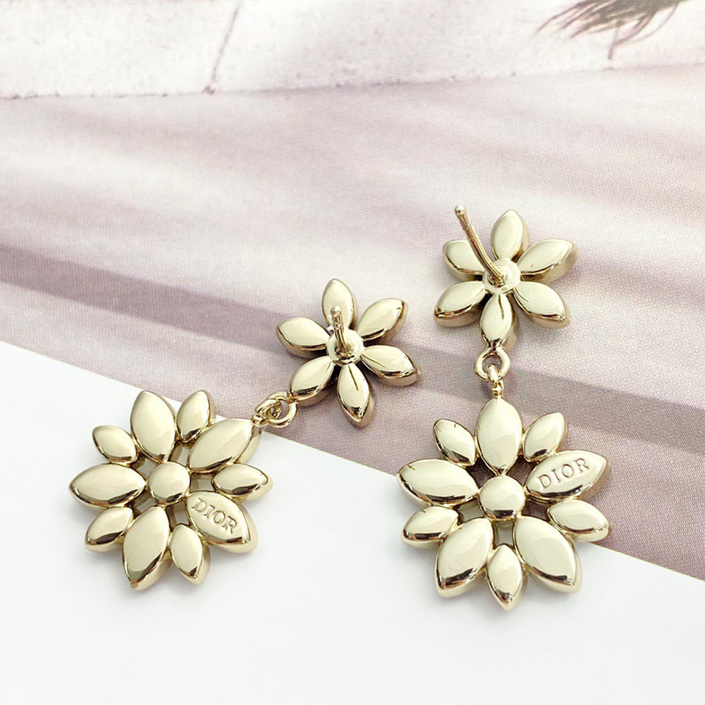 D10r Fleur de Glace earrings