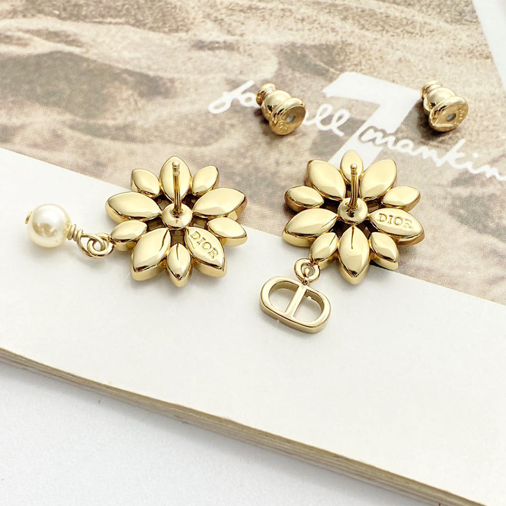 D10r Fleur de Glace earrings