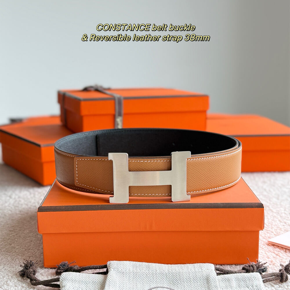 H**me5 Cuir de ceinture r??versible personnalisable 38 mm