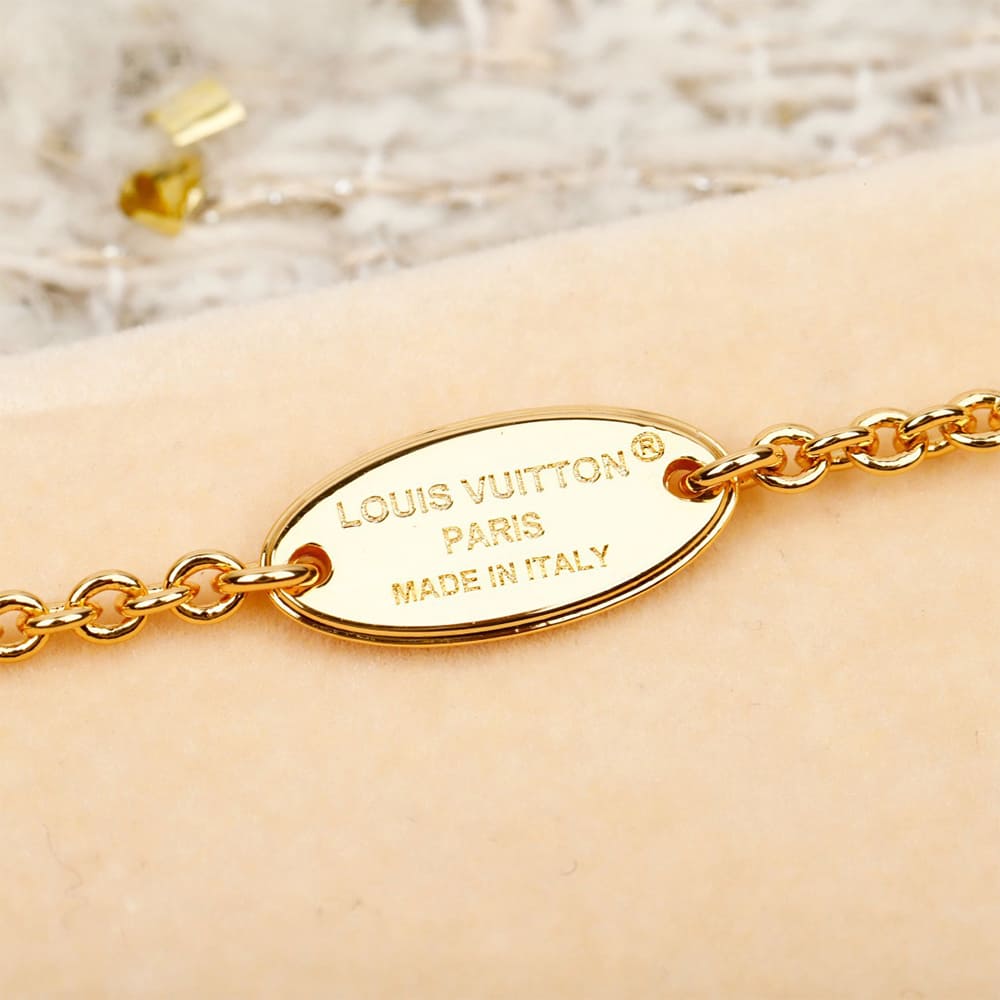 LV Script necklace