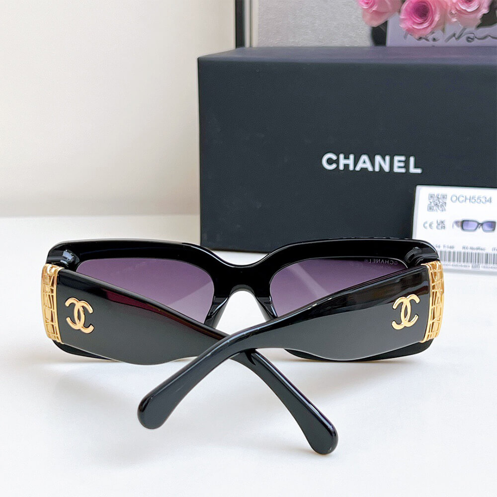 Ch**el Rectangle Sunglasses