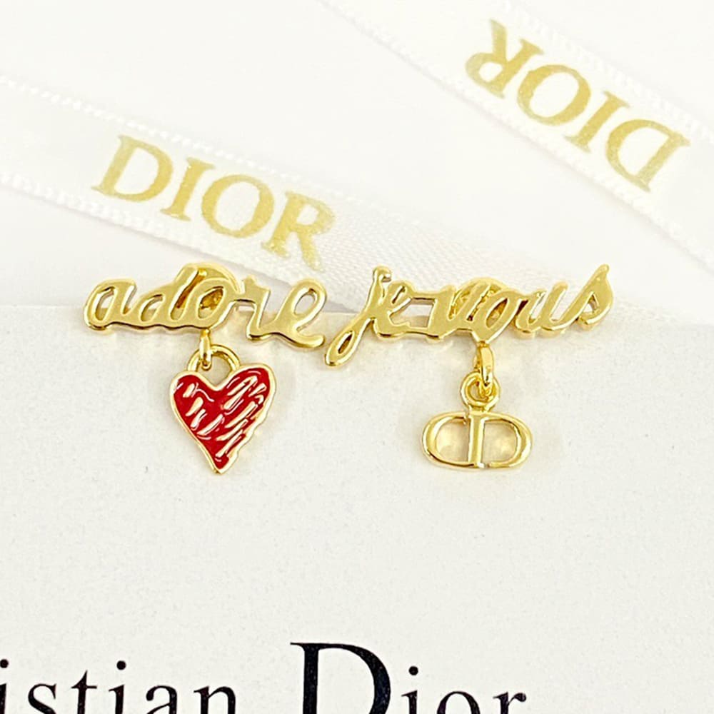 D10r D10rAMOUR JE VOUS ADORE EARRINGS