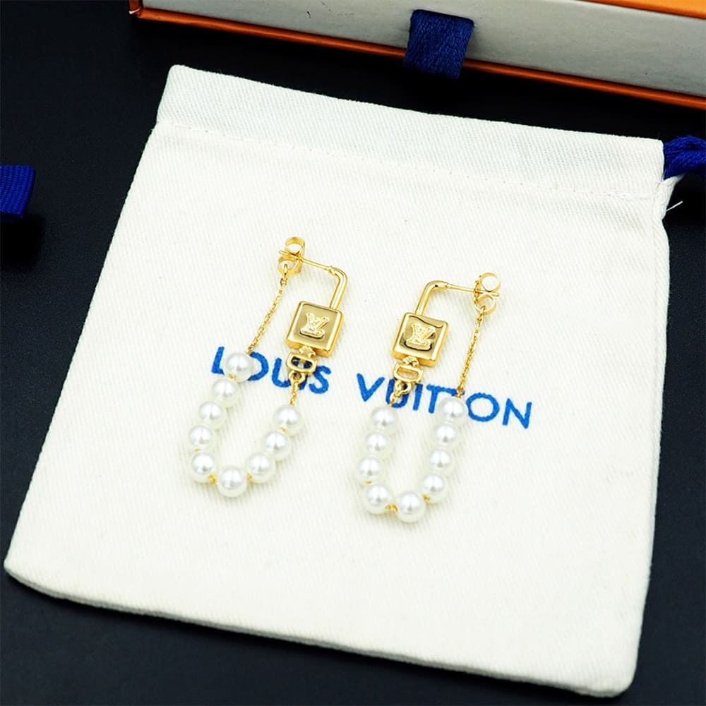 LV Pearlock Earrings