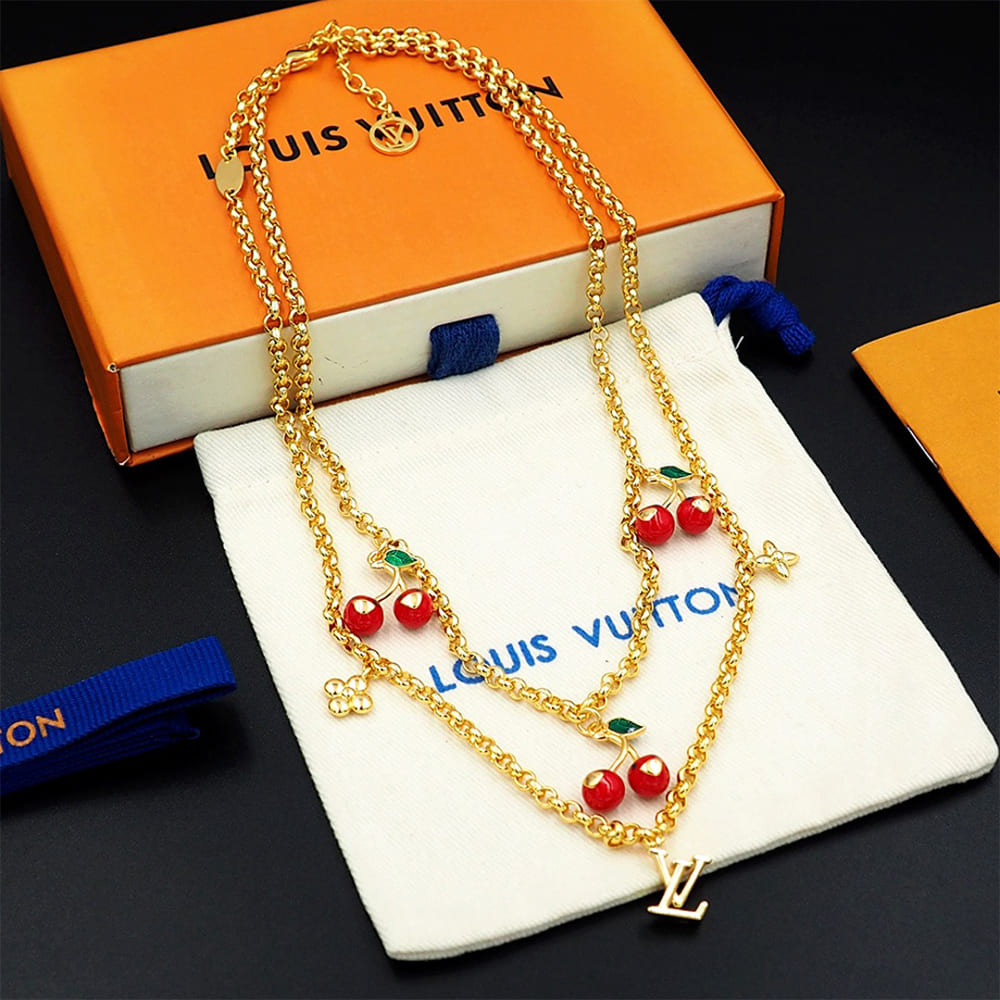 LV x TM Cerise Necklace
