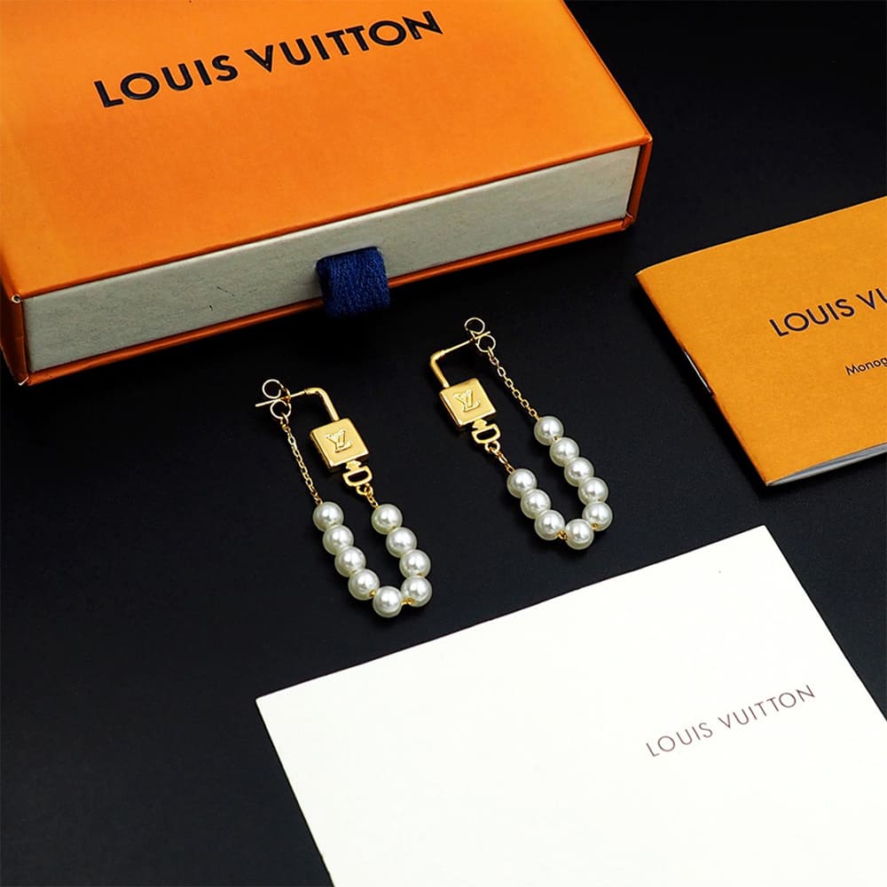 LV Pearlock Earrings