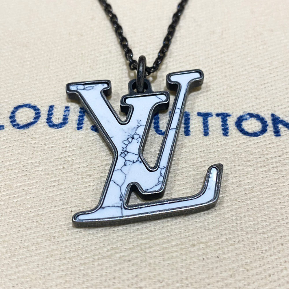 LV Initiales Pendant Necklace