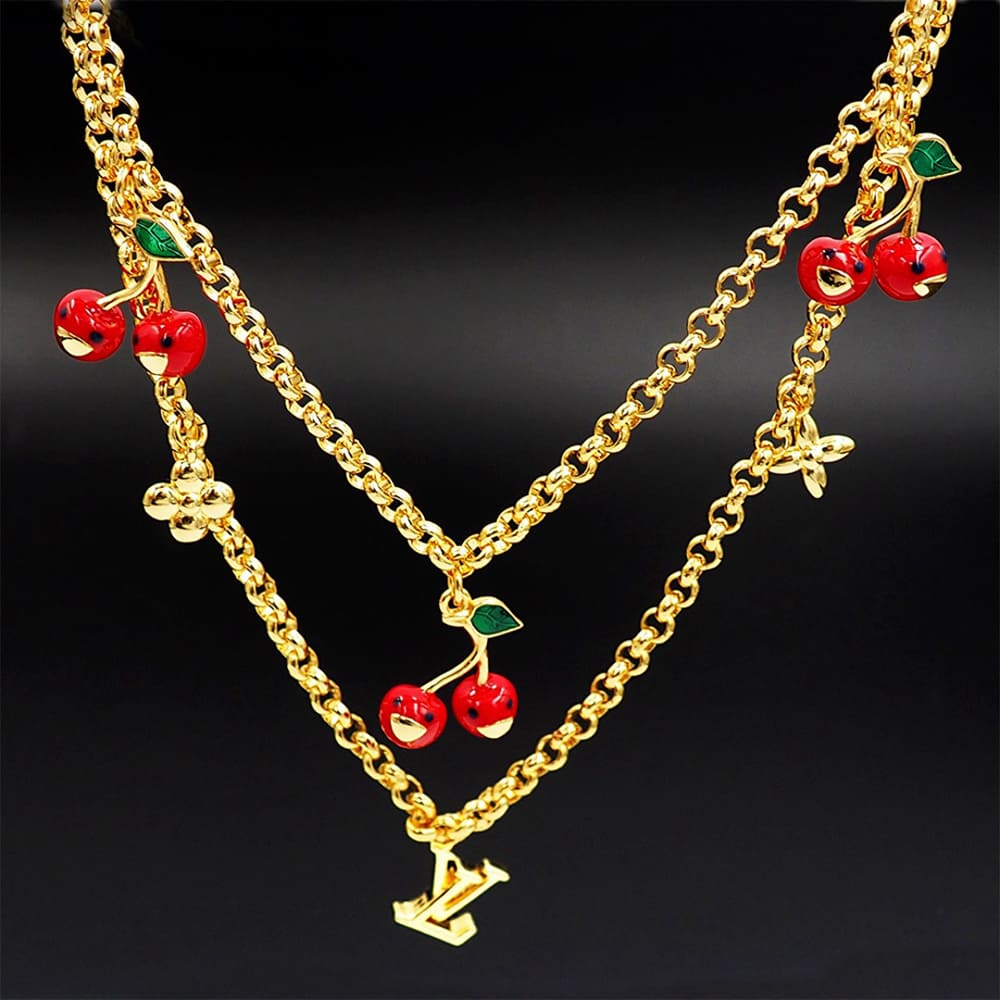 LV x TM Cerise Necklace