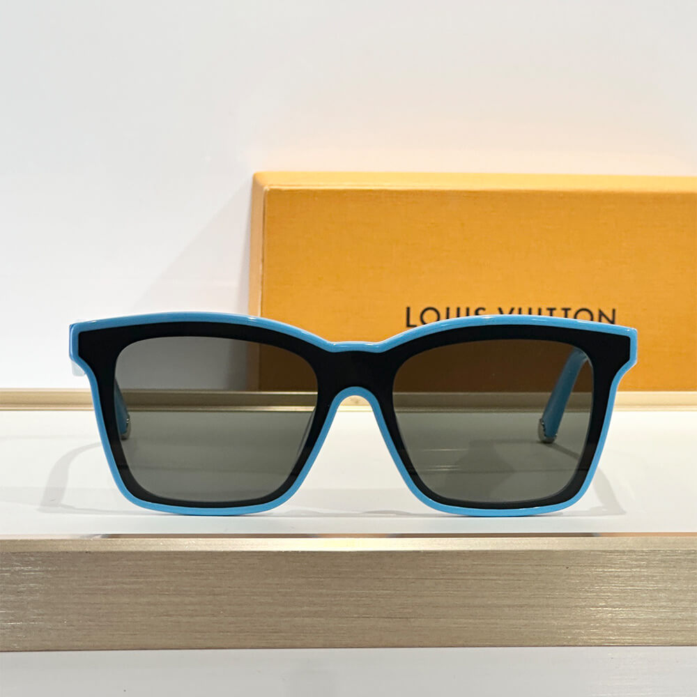 LV Script Square Sunglasses