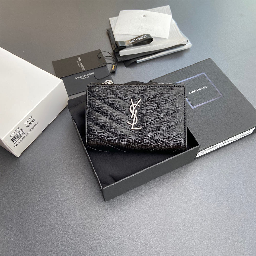 CASSANDRE MATELASS?? Fragments bi-fold wallet in grain de poudre leather(HIGH-END GRADE)