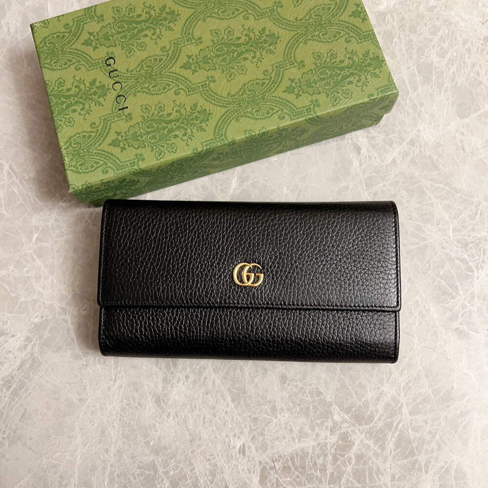 GG Marmont continental wallet(HIGH-END GRADE)