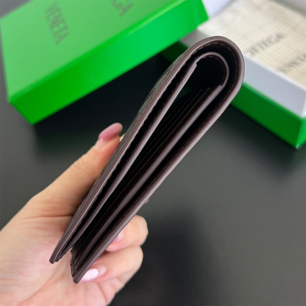 Intrecciato Piccolo Bi-Fold Wallet(HIGH-END GRADE)