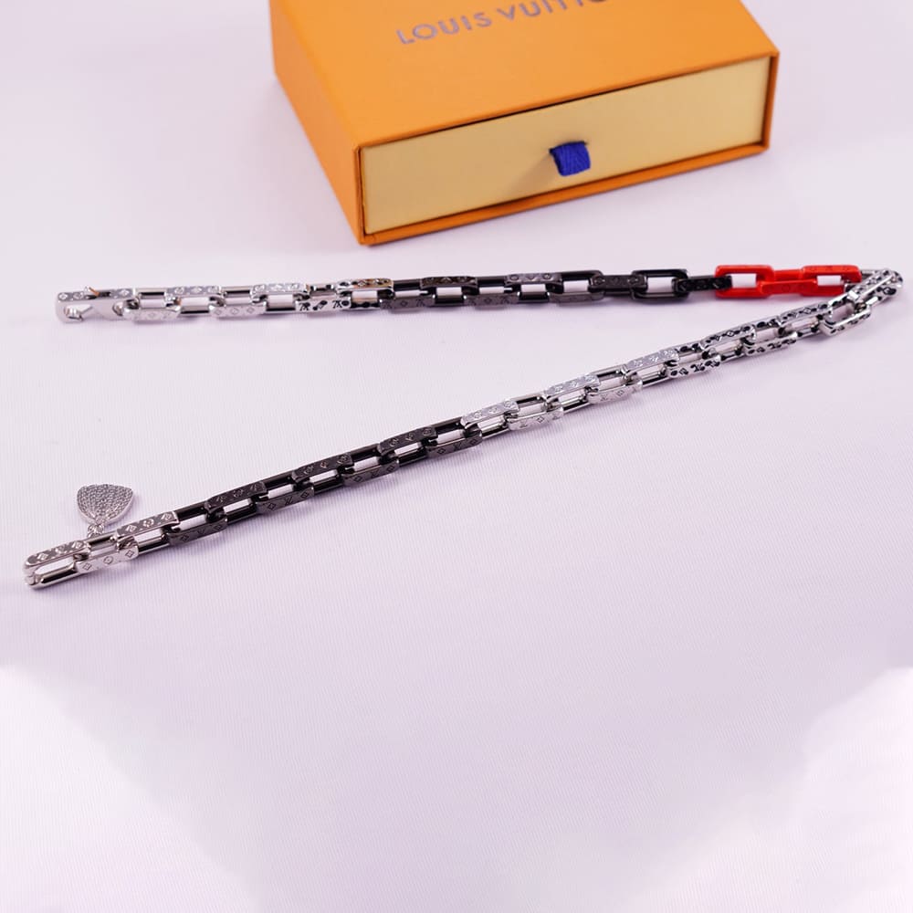 LV x YK MONOGRAM CHAIN necklace