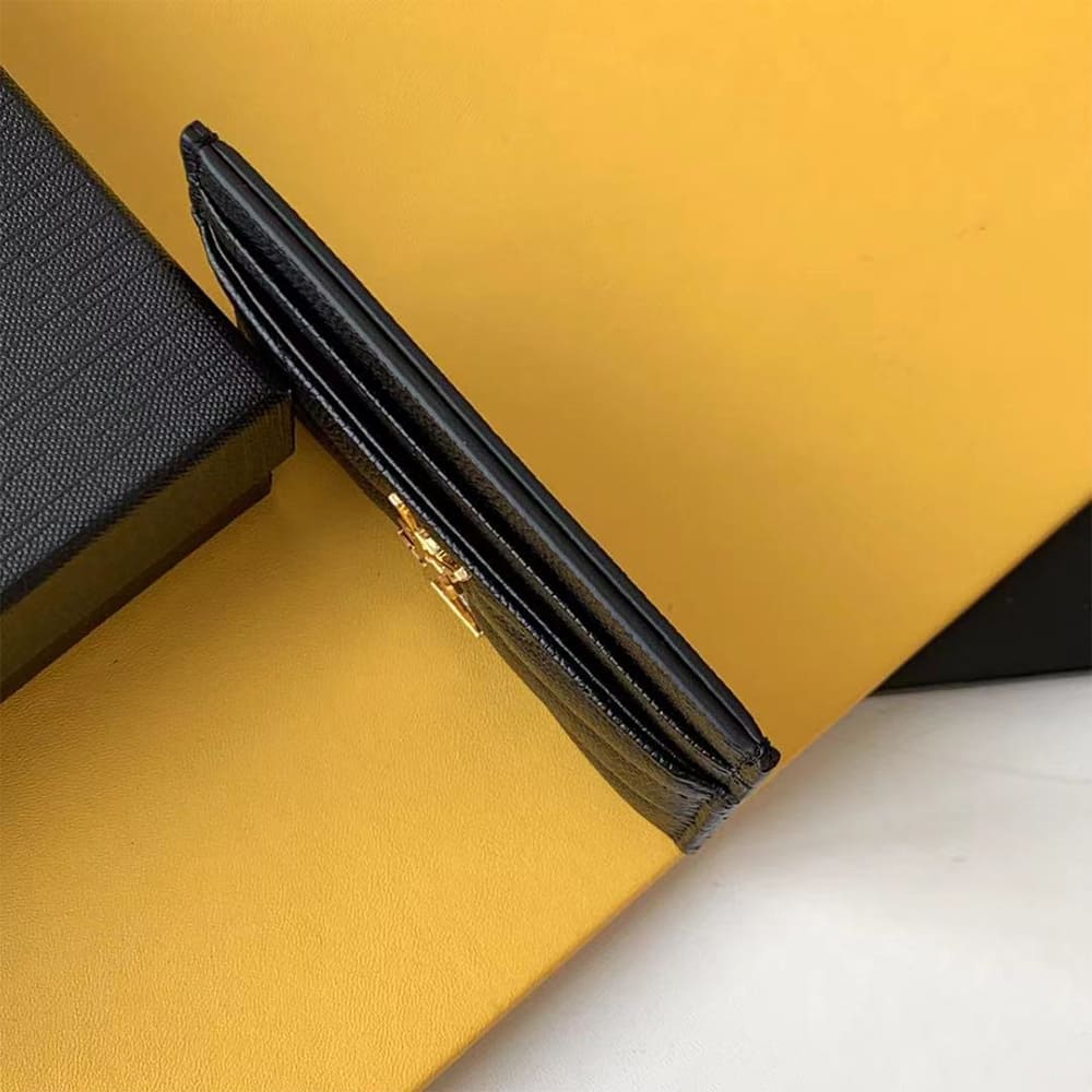 CASSANDRE MATELASS?? card case in grain de poudre leather(HIGH-END GRADE)