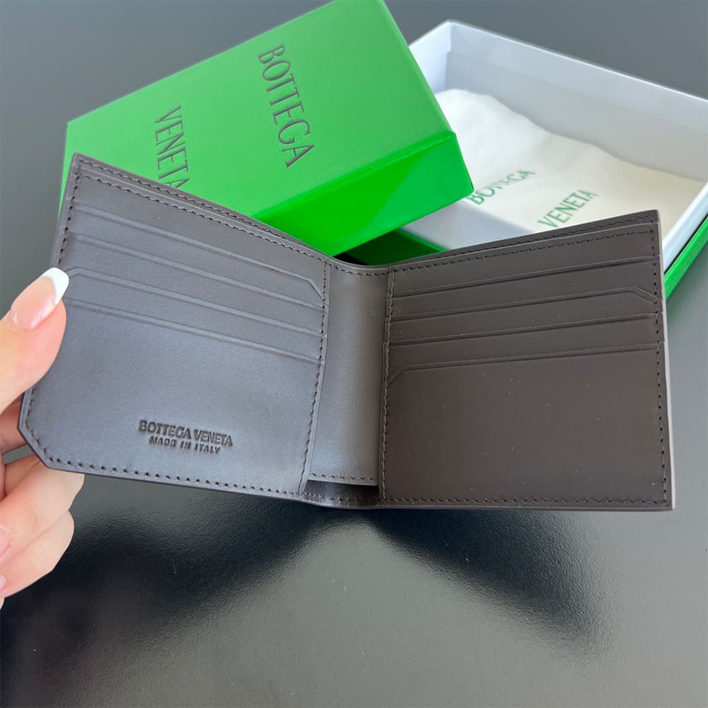 Intrecciato Piccolo Bi-Fold Wallet(HIGH-END GRADE)