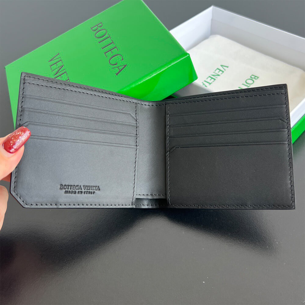 Intrecciato Piccolo Bi-Fold Wallet(HIGH-END GRADE)