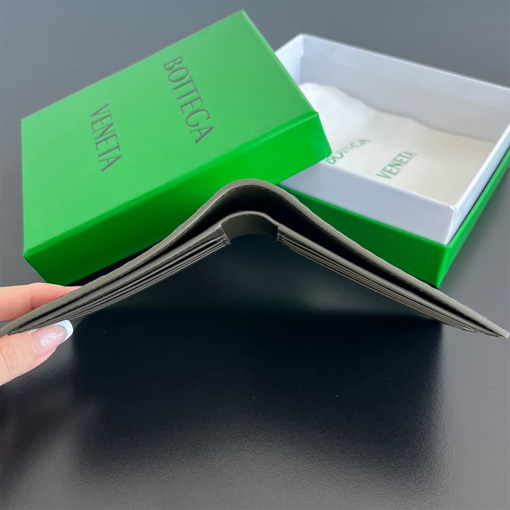 Intrecciato Piccolo Bi-Fold Wallet(HIGH-END GRADE)
