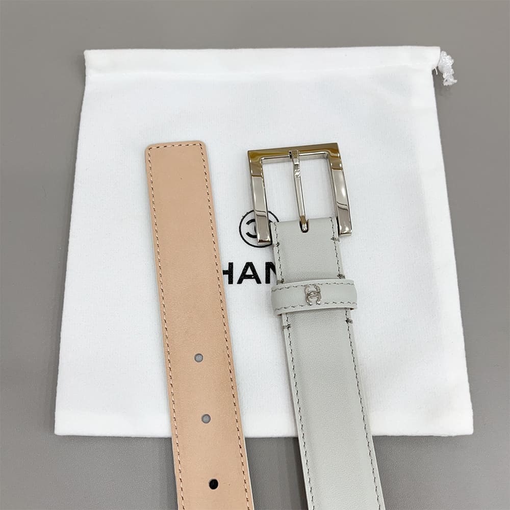 Ch**el Leather belt 30 mm