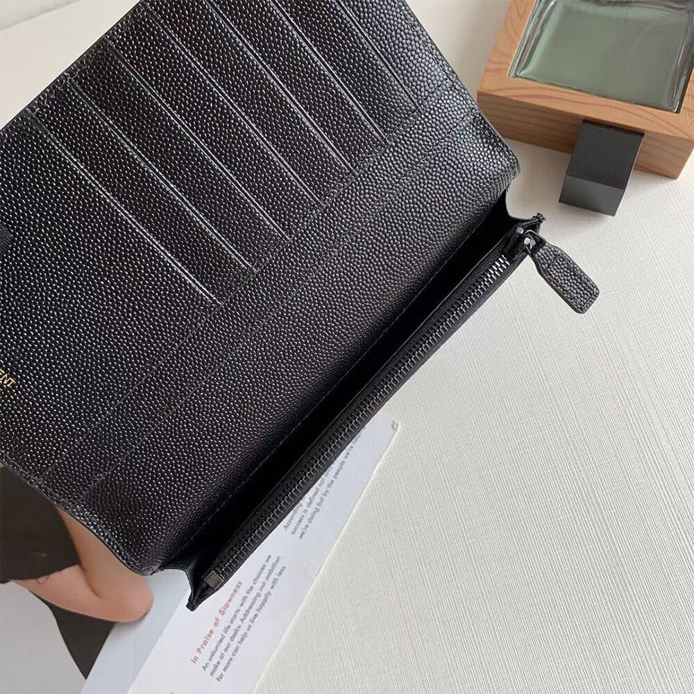 CASSANDRE continental wallet in grain de poudre leather(HIGH-END GRADE)