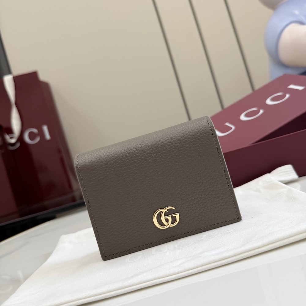 Gvc*1 Bi-color GG Marmont small wallet(HIGH-END GRADE)