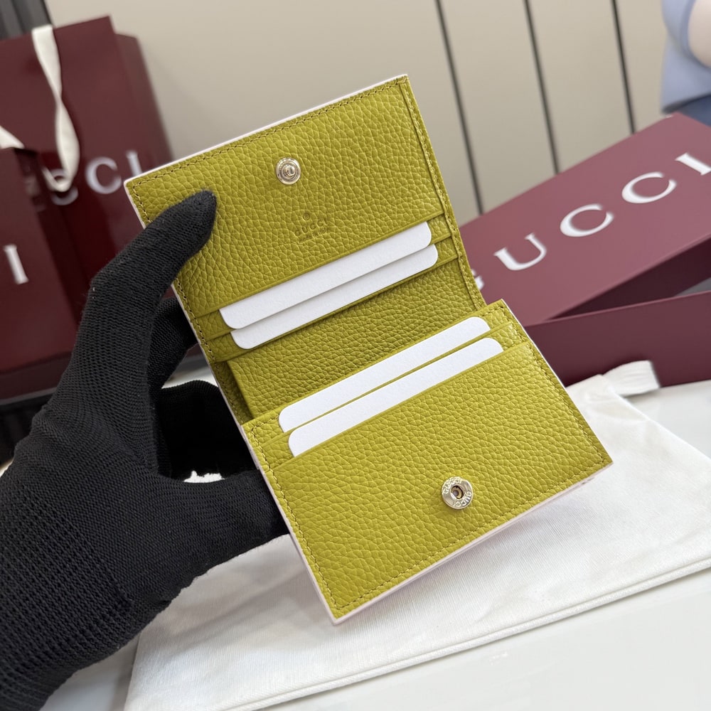 Gvc*1 Bi-color GG Marmont small wallet(HIGH-END GRADE)