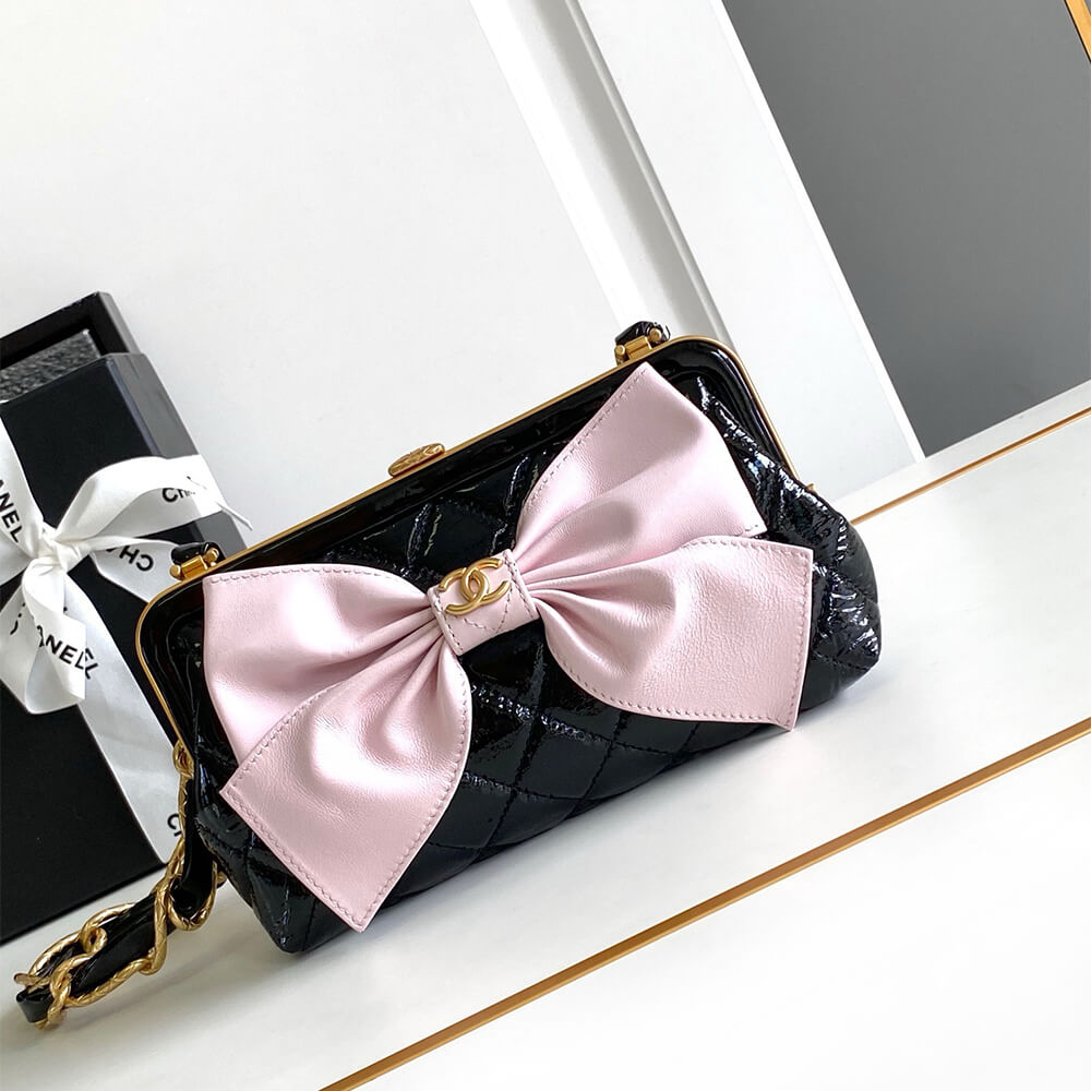 Ch**el Large Clutch With Chain(high-end grade)