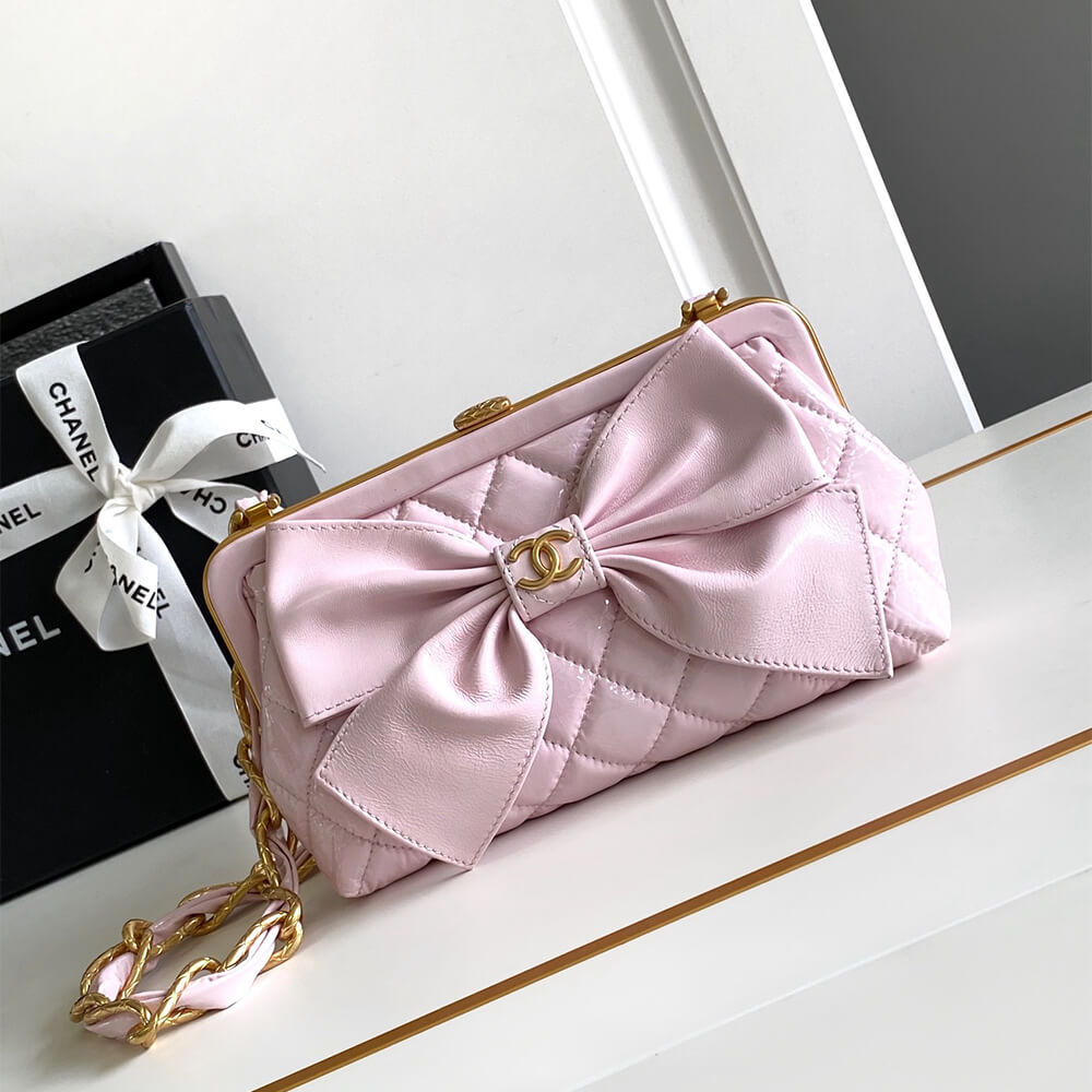 Ch**el Large Clutch With Chain(high-end grade)