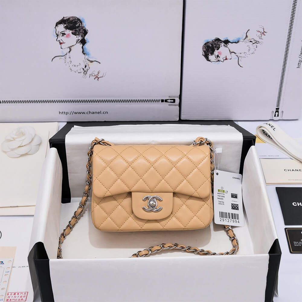 Ch**el MINI FLAP BAG