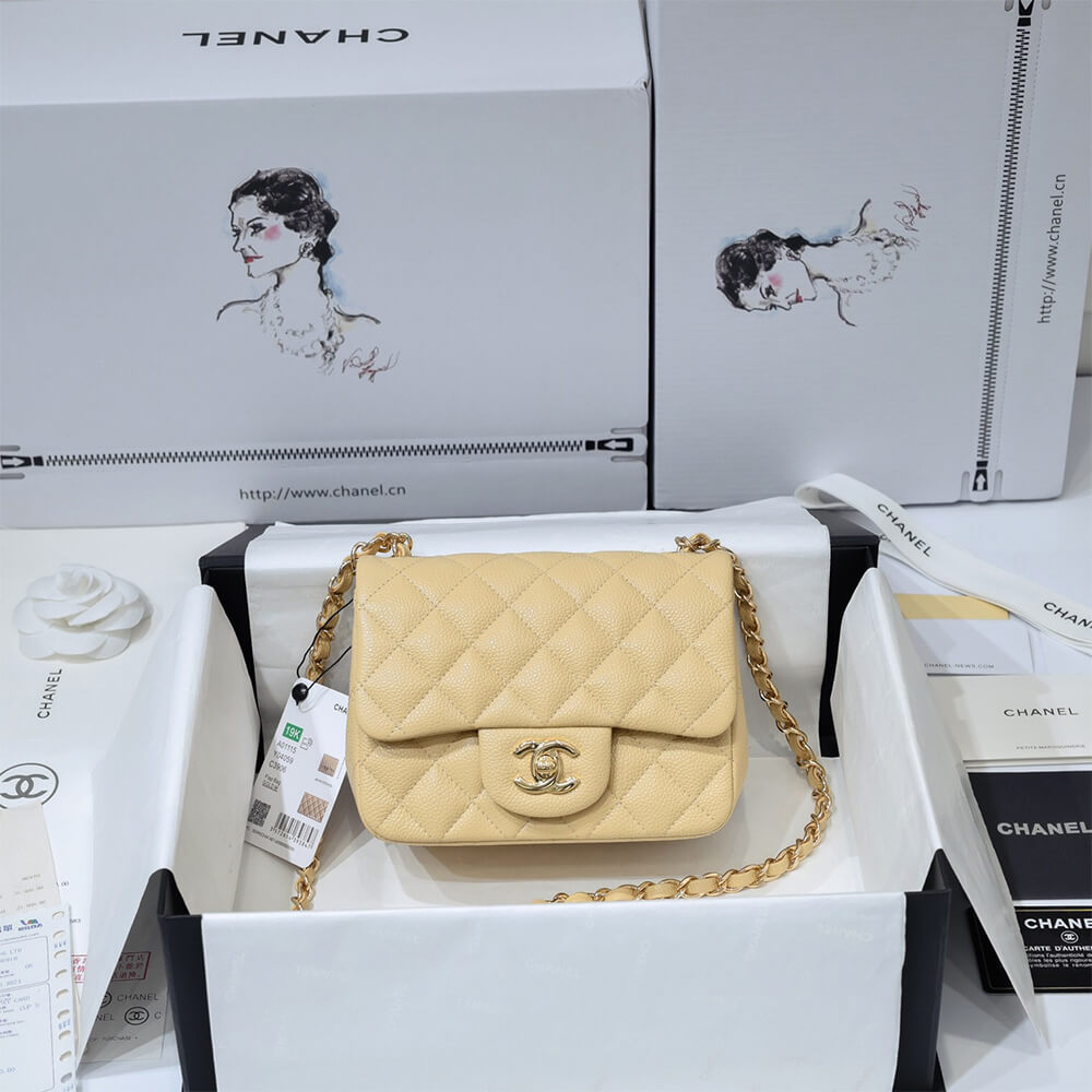 Ch**el MINI FLAP BAG