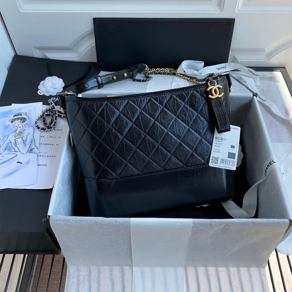 Ch**el Medium GABRIELLE HOBO HANDBAG
