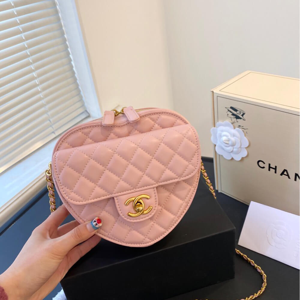 Ch**el 22s Heart Bag