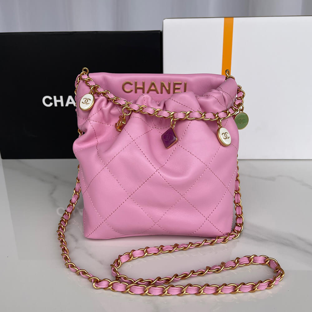 Ch**el SMALL BUCKET BAG
