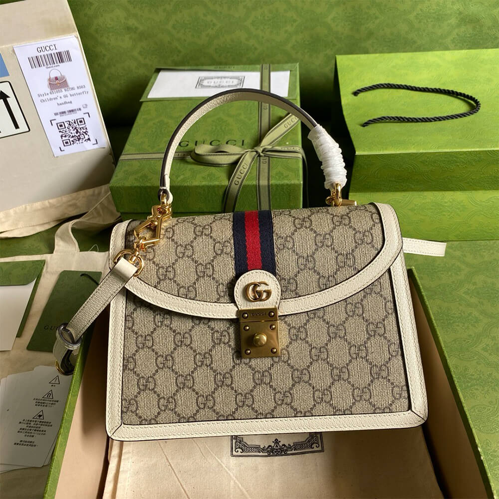Gvc*1 Ophidia small top handle bag